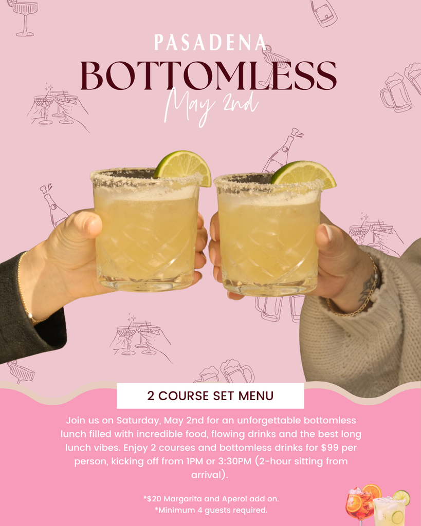 Join Us for our Bottomless Event Saturday 2nd of May 2026